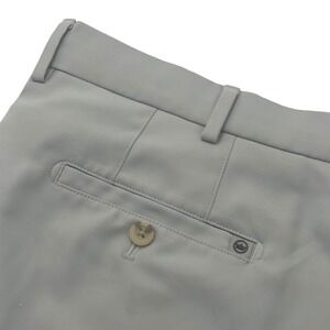 Peter Millar Mens Crown Sport Golf Shorts Grey EB82 Size 40 Performance Strecth